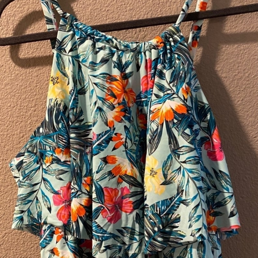 Cacique Flamingo Tankini